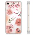 iPhone 7/8/SE (2020)/SE (2022) Hybrid Case - Pink Flowers