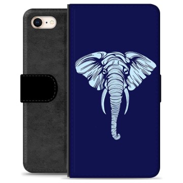 iPhone 7/8/SE (2020)/SE (2022) Premium Wallet Case - Elephant