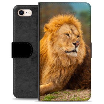 iPhone 7/8/SE (2020)/SE (2022) Premium Wallet Case - Lion