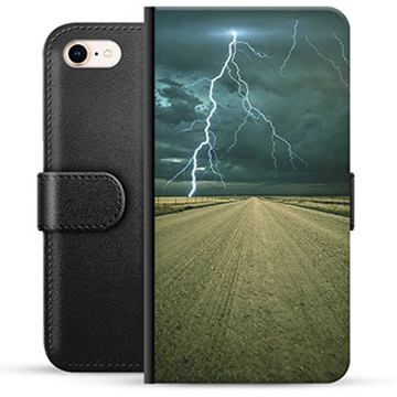 iPhone 7/8/SE (2020)/SE (2022) Premium Wallet Case - Storm