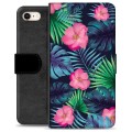 iPhone 7/8/SE (2020)/SE (2022) Premium Wallet Case - Tropical Flower