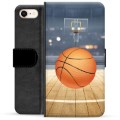 iPhone 7/8/SE (2020)/SE (2022) Premium Wallet Case - Basketball