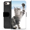 iPhone 7/8/SE (2020) Premium Wallet Case - Cat