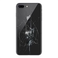 iPhone 8 Plus Back Cover Repair - Glass Only - Black