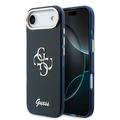 iPhone Air Guess IML 4G Script Metal Logo Case