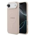 iPhone Air Guess Saffiano Hybrid Case - MagSafe Compatible - Pink