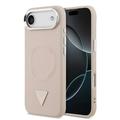 iPhone Air Guess Triangle Logo Case - MagSafe Compatible - Pink