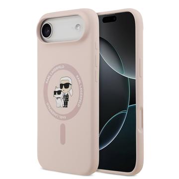 iPhone Air Karl Lagerfeld Karl and Choupette Liquid Silicone MagSafe Case