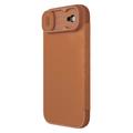 iPhone Air Nillkin Qin Pro Flip Case - Brown