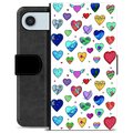 iPhone Air Premium Wallet Case - Hearts