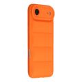 iPhone Air Puffer Jacket Shockproof TPU Case - Orange