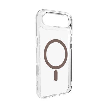 iPhone Air Puro Lite Mag Hybrid Case - Brown / Transparent
