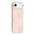iPhone Air Sparkling Love and Pearl Hybrid Case