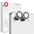 iPhone Duo Northjo Camera Lens Protector Set - Silver