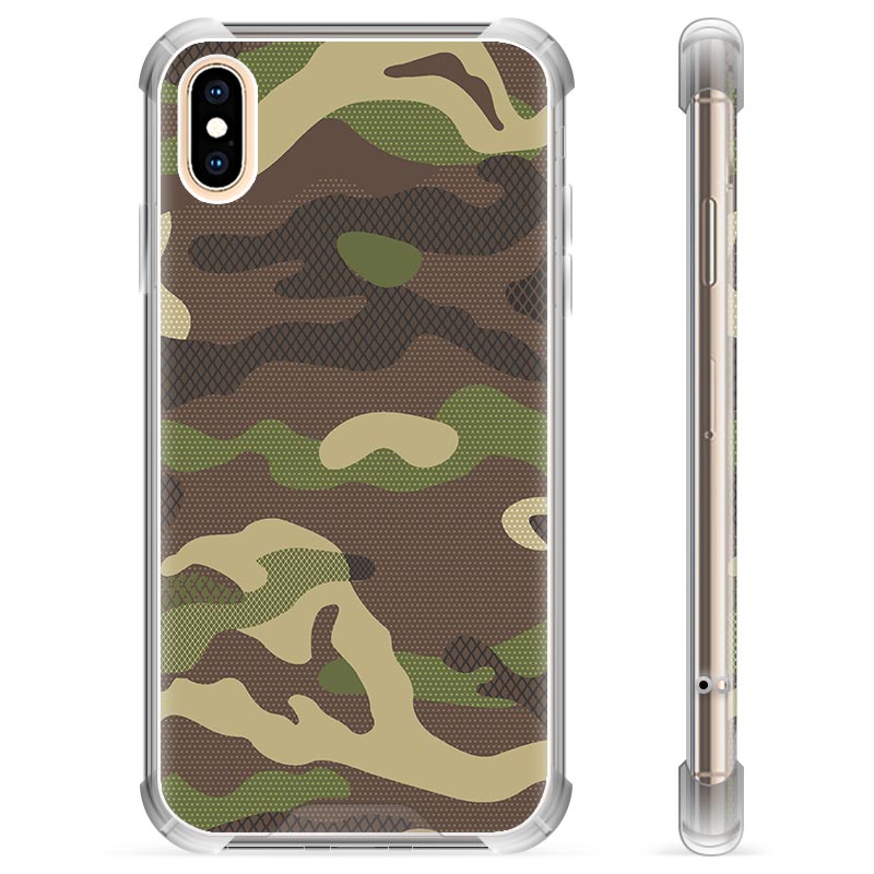OUTDOOR HANDY HÜLLE COVER TPU HYBRID CAMOUFLAGE