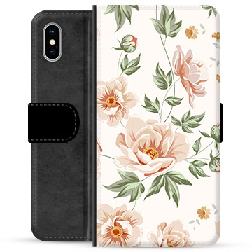 iPhone X / iPhone XS Premium Wallet Case - Floral