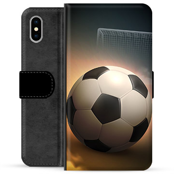 iPhone X / iPhone XS Premium Wallet Case - Soccer