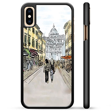 iPhone X / iPhone XS Protective Cover - Italy Street