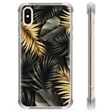 iPhone X / iPhone XS Hybrid Case - Golden Leaves
