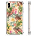 iPhone XS Max Hybrid Case - Pink Flowers