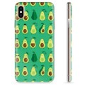 iPhone X / iPhone XS TPU Case - Avocado Pattern