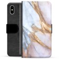 iPhone X / iPhone XS Premium Wallet Case - Elegant Marble
