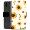 iPhone X / iPhone XS Premium Wallet Case - Sunflower