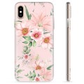 iPhone X / iPhone XS TPU Case - Watercolor Flowers