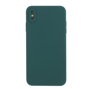 iPhone X/XS Anti-Fingerprint Matte TPU Case - Dark Green