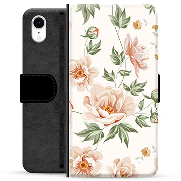 iPhone XR Premium Wallet Case - Floral