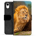 iPhone XR Premium Wallet Case - Lion