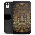 iPhone XR Premium Wallet Case - Mandala