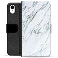 iPhone XR Premium Wallet Case - Marble