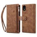 iPhone XR Esseble Zipper Wallet Case with Wrist Strap