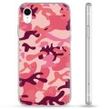 iPhone XR Hybrid Case - Pink Camouflage