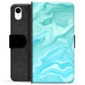 iPhone XR Premium Wallet Case - Blue Marble