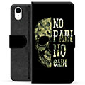iPhone XR Premium Wallet Case - No Pain, No Gain