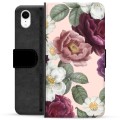 iPhone XR Premium Wallet Case - Romantic Flowers