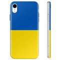 iPhone XR TPU Case Ukrainian Flag - Yellow and Light Blue