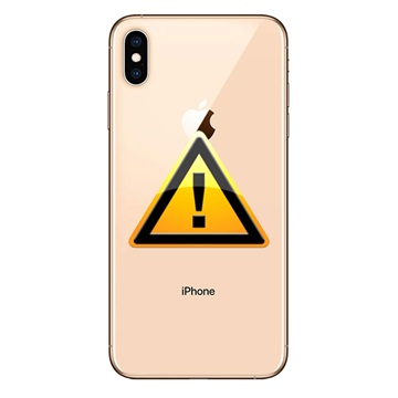iPhone XS Max Battery Cover Repair - incl. frame - Gold