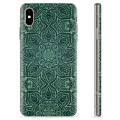 iPhone XS Max TPU Case - Green Mandala