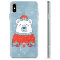 iPhone X / iPhone XS TPU Case - Christmas Bear