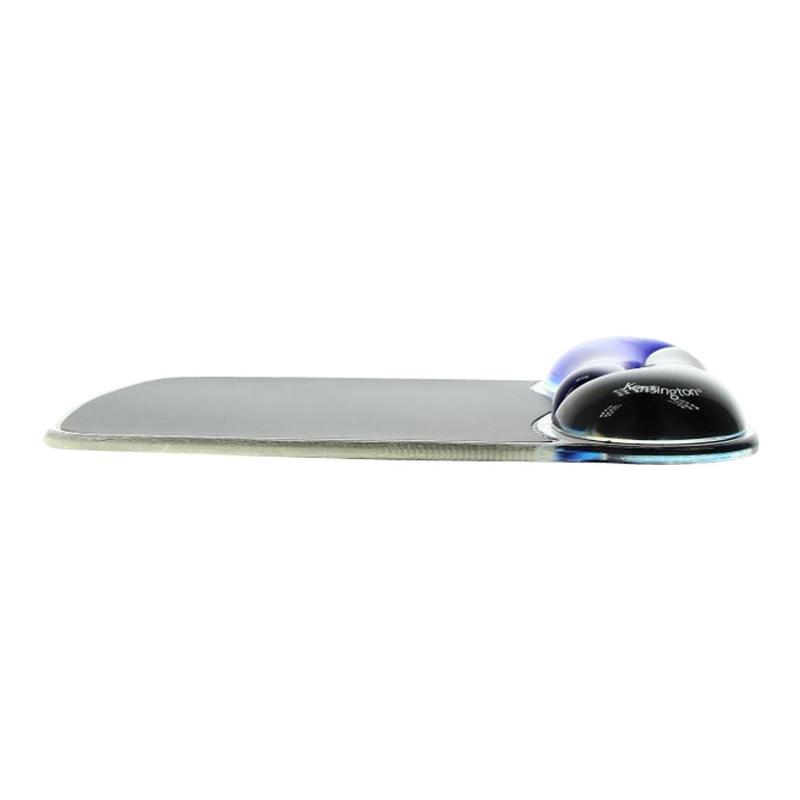 Kensington Duo Gel Mouse Pad & Wrist Rest Blue / Black