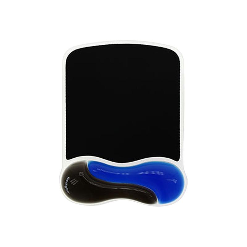 Kensington Duo Gel Mouse Pad & Wrist Rest Blue / Black