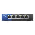 Linksys LGS105 5-Port Business Desktop Gigabit Switch - Black
