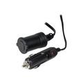 LogiLink Extension Cable for Cigarette Lighter Socket - 3m - Black