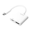 LogiLink UA0257 USB-C to HDMI External Video Adapter - White