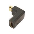 LogiLink AH0005 Right-angled Adapter HDMI male > HDMI female - Black