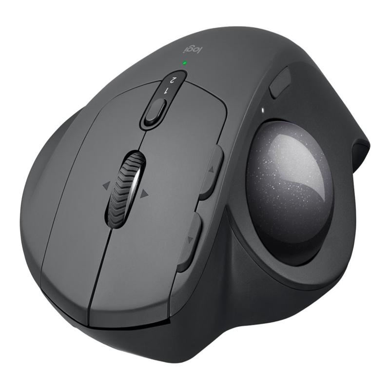 Logitech MX ERGO Trackball Wireless Mouse Black