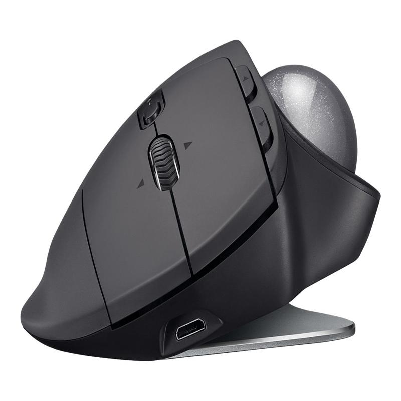 Logitech MX ERGO Trackball Wireless Mouse Black